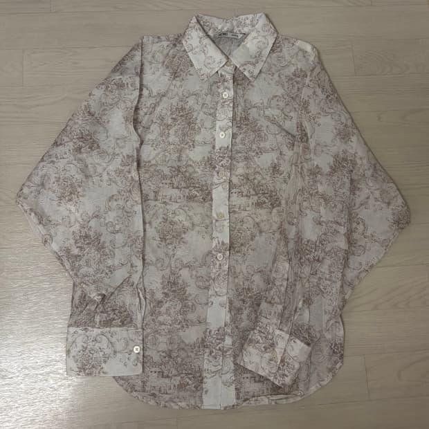 미쏘 패턴 셔츠 (새상품)