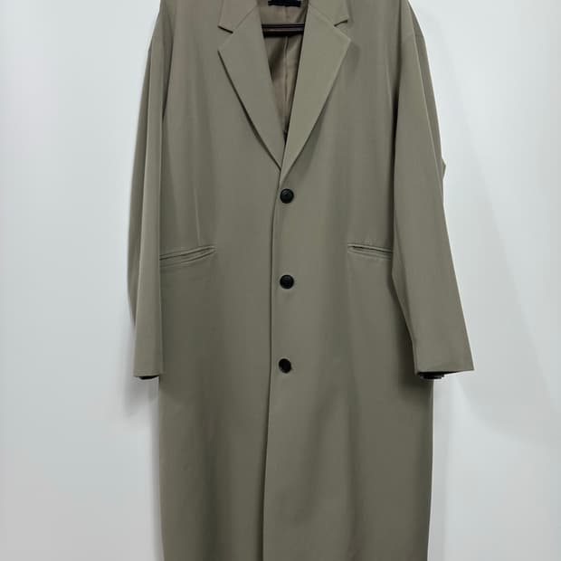 일꼬르소 봄 간절기 오버핏 싱글코트