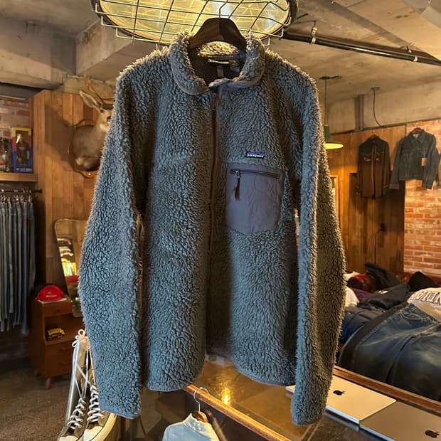 00s USA 빈티지 파타고니아 딥파일 XL 자켓