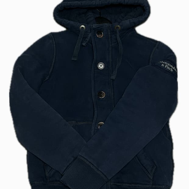 아베크롬비 피치 올드스쿨 네이비 후드집업