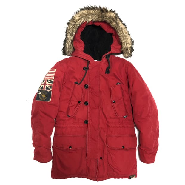 폴로 데님앤서플라이  랄프로렌 N-3B 퍼 다운파카 