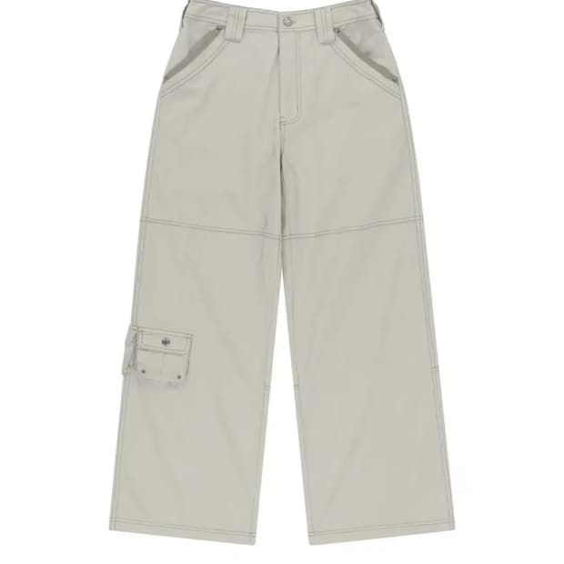 [구해요] 코이세이오 스냅 워크 팬츠 베이지 0사이즈