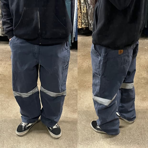 칼하트 리플렉티브 카펜터 팬츠 (35“)