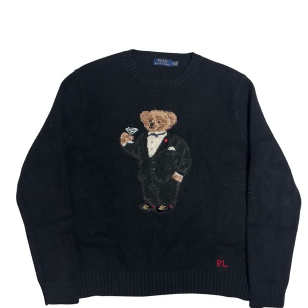 폴로 랄프로렌 마티니 베어 캐시미어 니트 스웨터 2XL