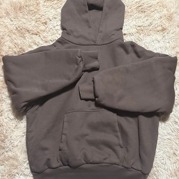 칸예 대선후드 초콜릿 L