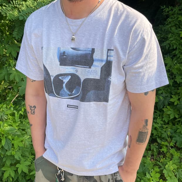 네이버후드 x 오사무 나가하마 Gun Photo Tee