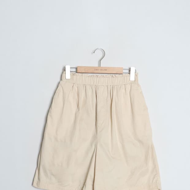 GLOBAL WORK Cotton Wide Shorts (27)