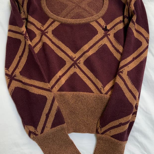 비비안웨스트우드 레드라벨 니트