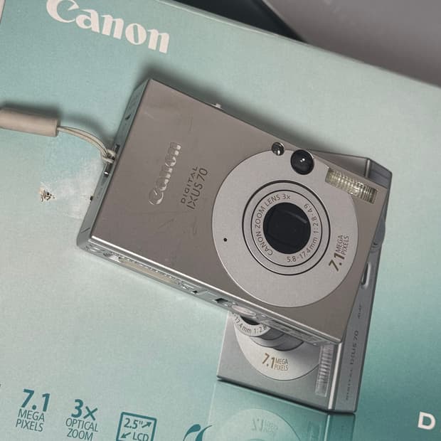 캐논 ixus70 익서스70 풀박 디카