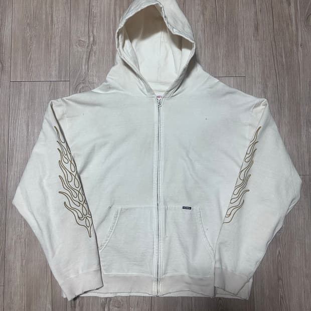 카미야 디스트로이드 후드 집업 아이보리 L