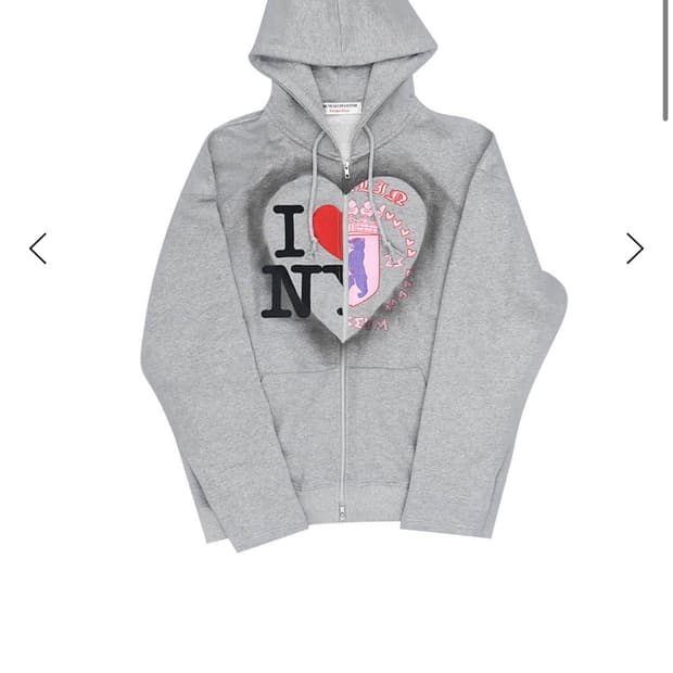 더뮤지엄비지터 후드집업 NY