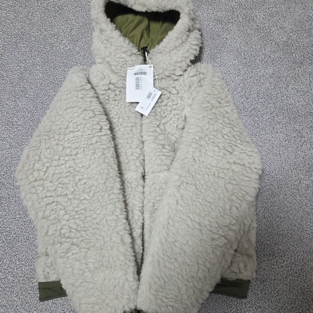 로아 하이킹 헤비후리스 XL사이즈 화이트