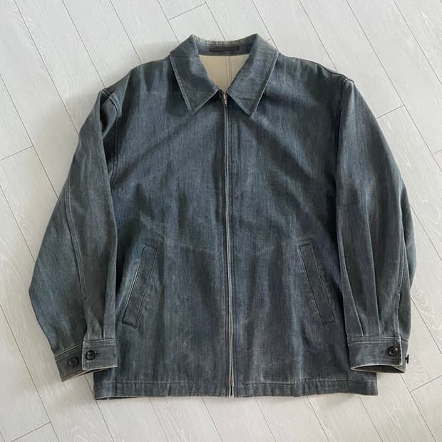 [M] AD 1992 꼼데가르송 옴므 아카이브 데님 커버 자켓