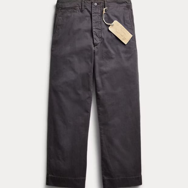 RRL 더블알엘 헤링본 필드팬츠 네이비/ 30/30