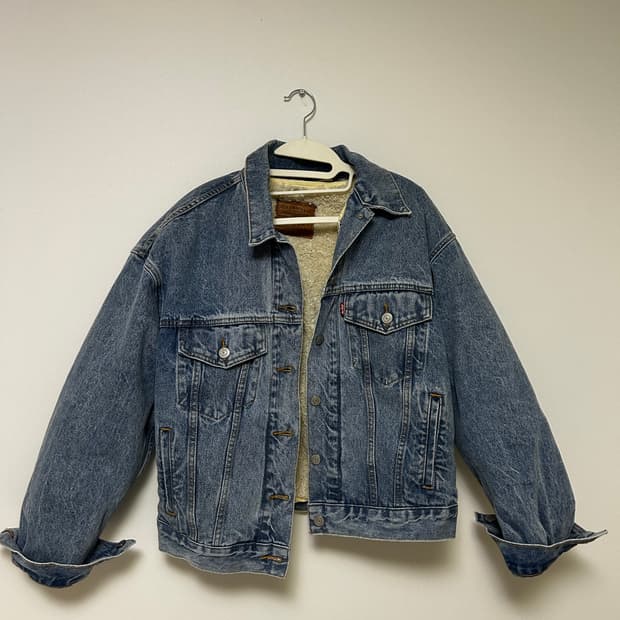 리바이스 청자켓