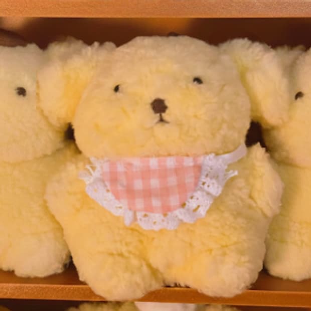 고전 폼폼푸린 감자 인형