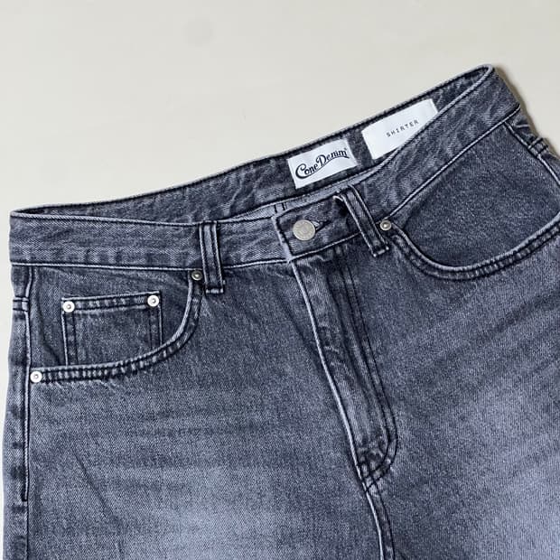 셔터 퍼스트에디션데님 블리치드그레이 M