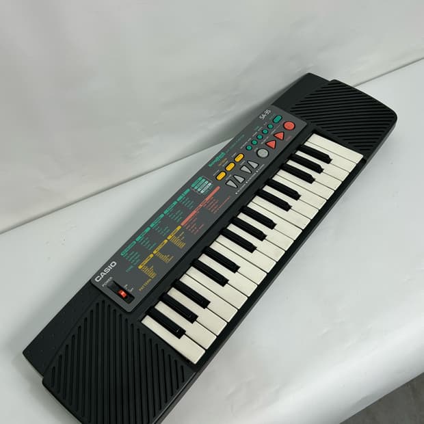 CASIO SA-35 빈티지 포터블 키보드 