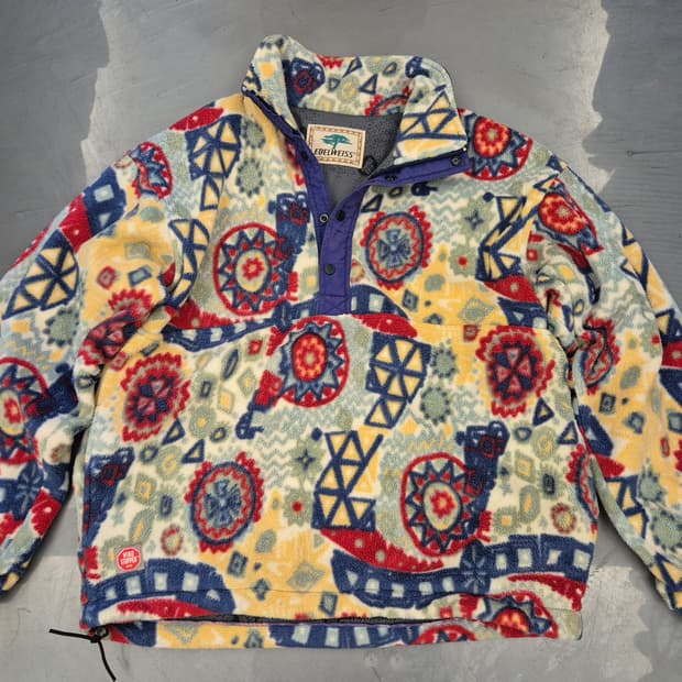 90s EDELWEISS 폴라텍 플리스