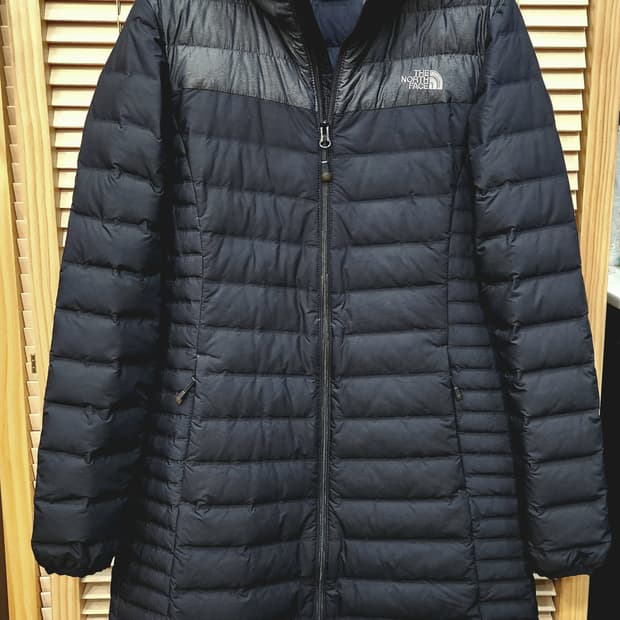 노스페이스 여성 에어큐브 경량패딩55