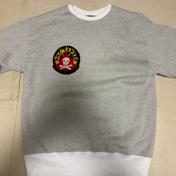 리얼맥코이 HMC TANKER 스웻셔츠 XL 오트밀, 