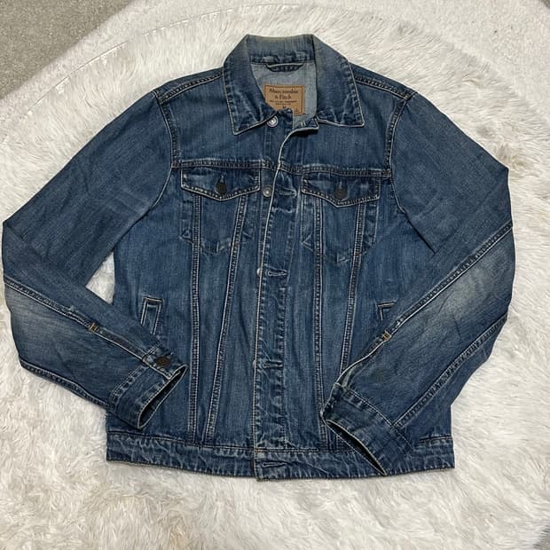 아베크롬비 데님자켓 청자켓 M