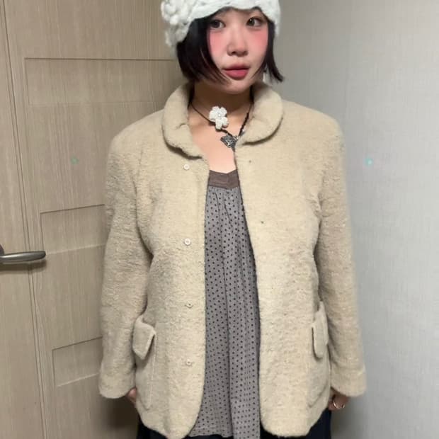 뽀글이 자켓
