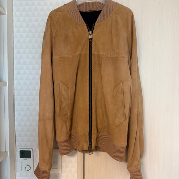 AMI 아미 스웨이드 자켓