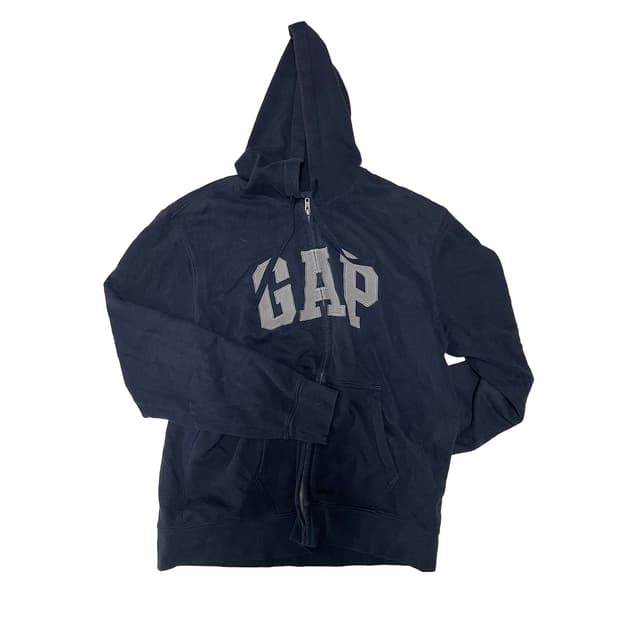 gap navy hood