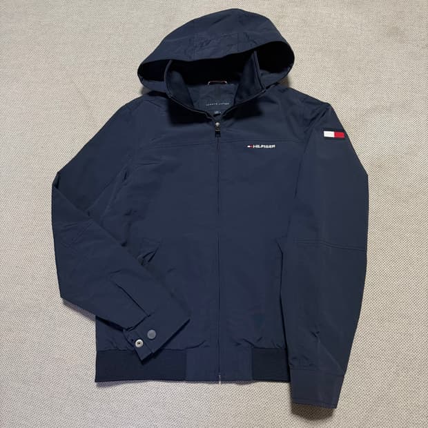 타미힐피거 사이드로고 자켓