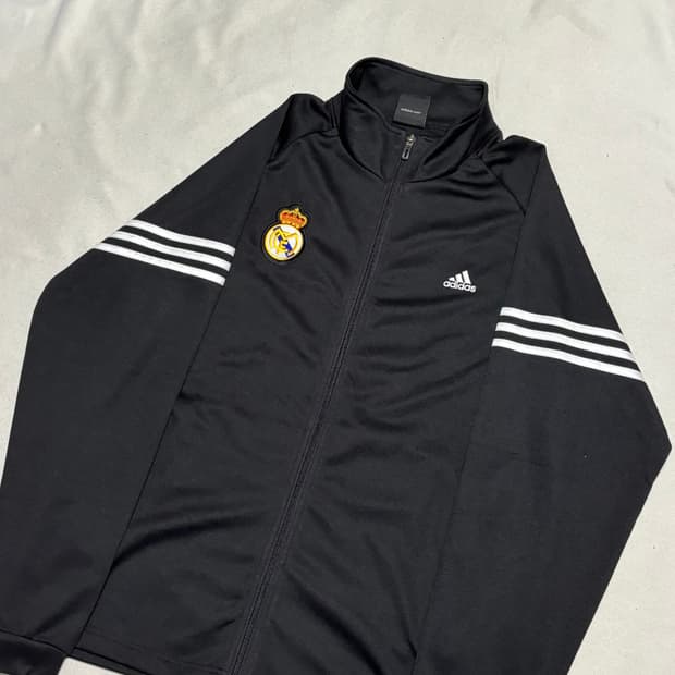 2XL 아디다스 레알 마드리드 블랙 트랙탑
