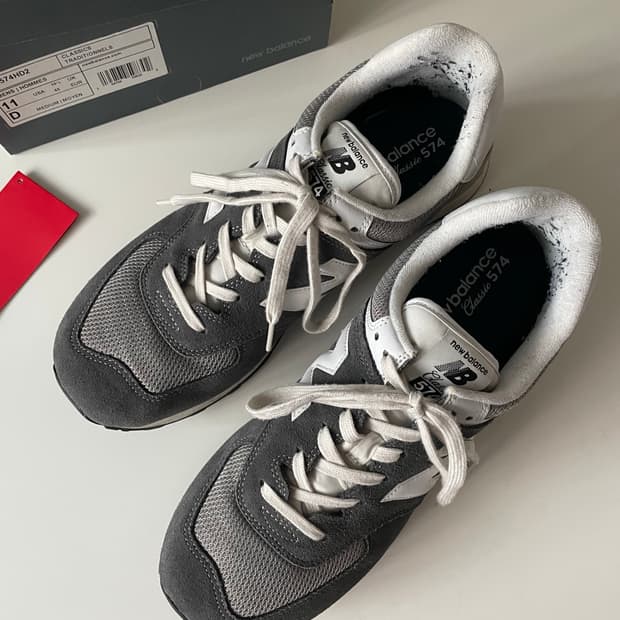 뉴발란스 ml574hd2 다크그레이