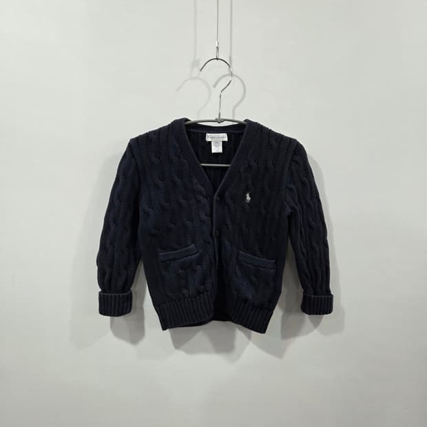 랄프로렌 키즈 케이블 니트 가디건 24M