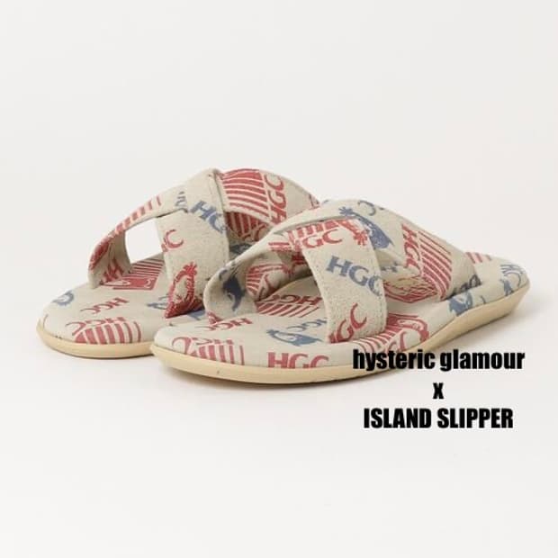 [10][270mm] 히스테릭글래머 x 아일랜드 슬리퍼 샌들