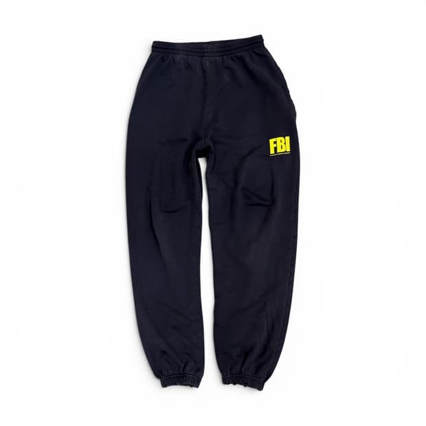 발렌시아가 fbi 스웻팬츠