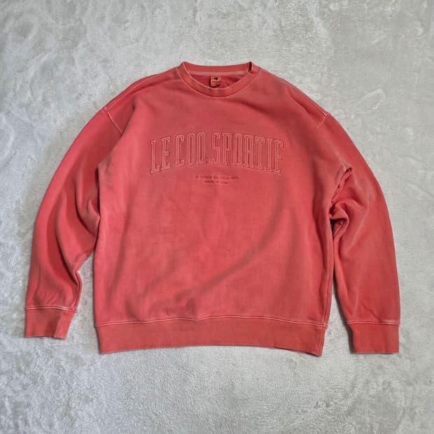 (XL)르꼬끄 누보선데이 다잉 맨투맨