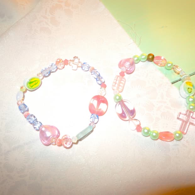 bmtw couple bracelet set & tin case