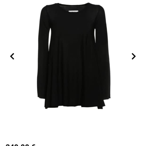 마르지엘라 MM6 롱 플레어 슬리브 니트