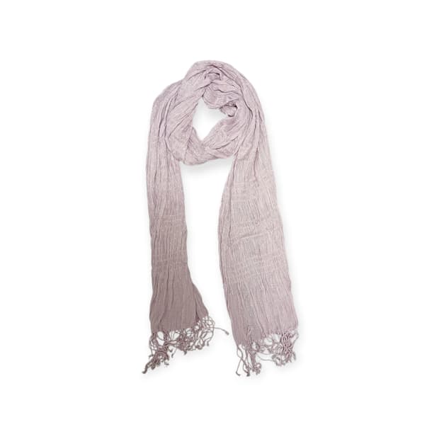 모리걸 연보라 반짝이 스카프 