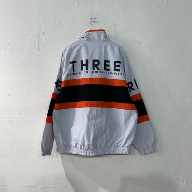 아디다스 빅로고 바람막이 자켓 L