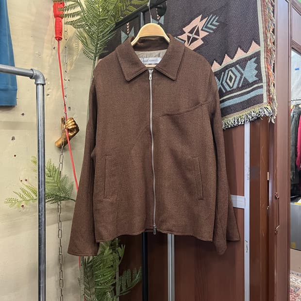 라이풀 미니멀 커브드 자켓 #csz0321