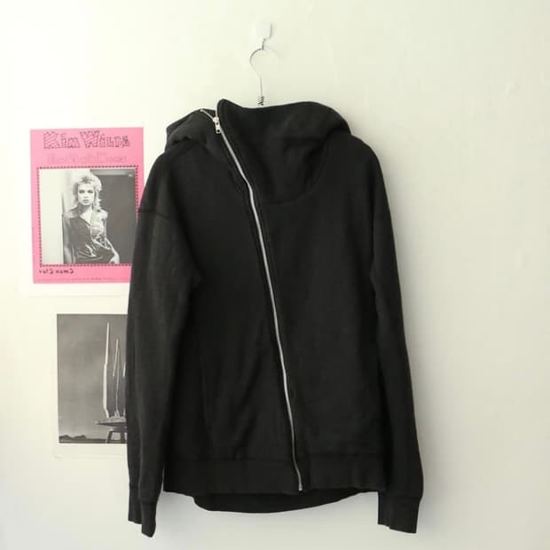 라드뮤지션 비대칭 사선 후드집업 M사이즈 구매 