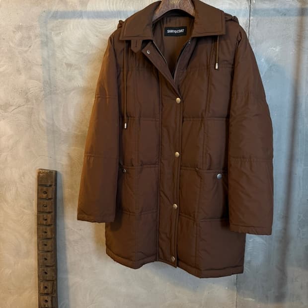 산요 다운 패딩 자켓 100