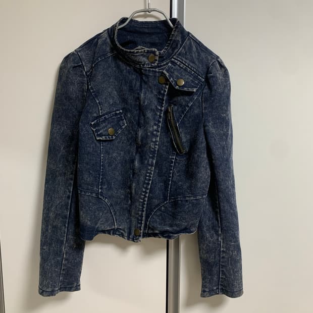 데님 자켓 
