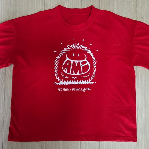 아미 X 캐밴 라이언스 그래픽 반팔 티셔츠