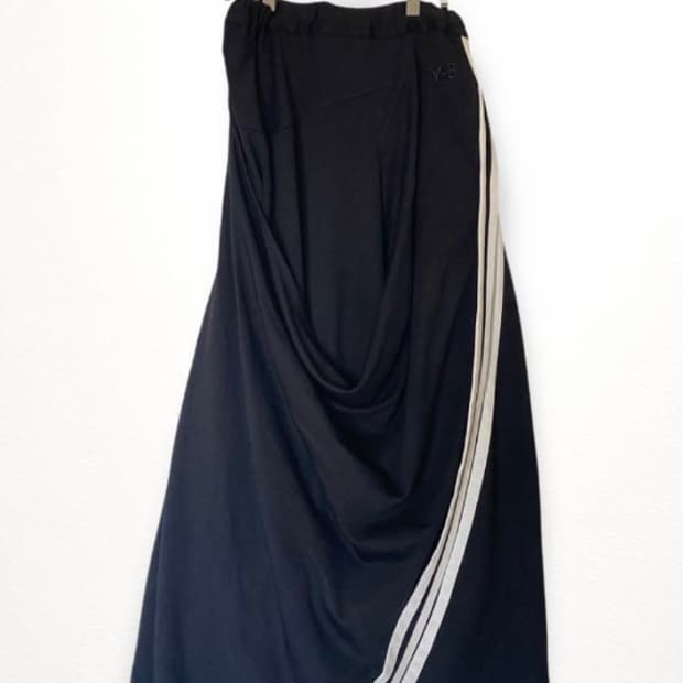 Y-3 롱 스커트