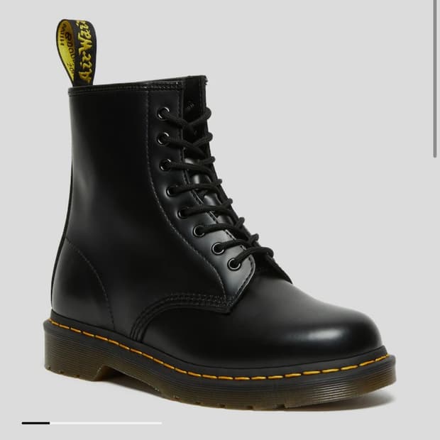 닥터마틴 1460 8홀 스무스 블랙 250