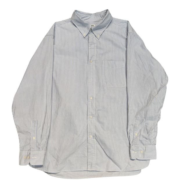 유니클로 스트라이프 셔츠 (3XL / 오버핏)