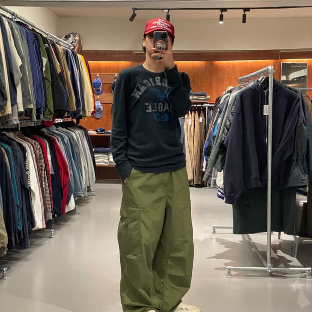 빈티지 파라수트 카고 팬츠 (벌룬핏)