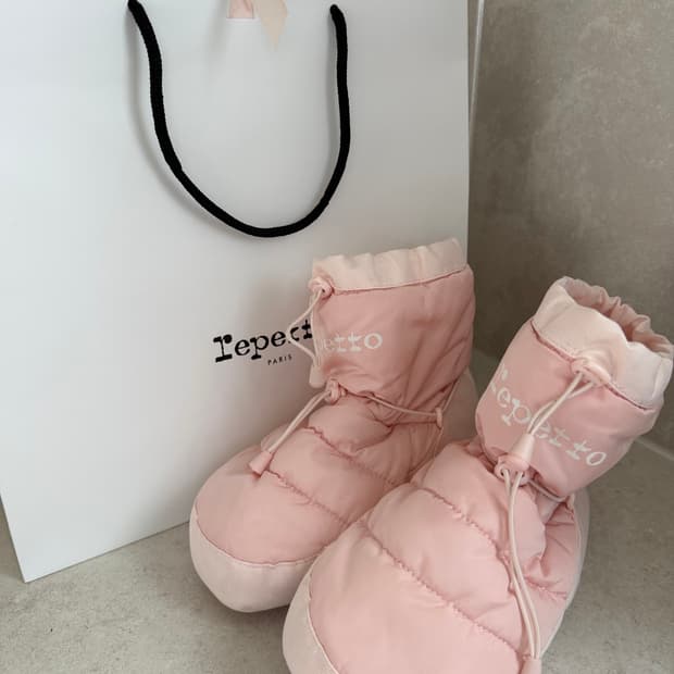 레페토 웜업부츠 핑크색상